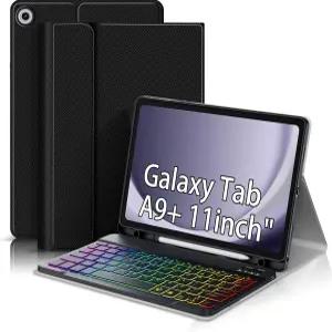 삼성 갤럭시 탭 A9+/A9 플러스 11인치 SM-X210/X216/X218 2023용 키보드 케이스 A9+ 태블릿 5G 마그네틱