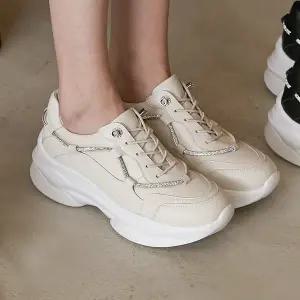 [엘리자베스스튜어트](대구신세계)[베스트재입고] 소가죽 키높이 헬렌 스니커즈 EBAL140101