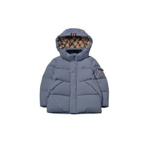 닥스리틀 숏 덕 다운 점퍼 블루 DVW25JN32M_BU 아동 방한 아우터