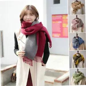 양면 모조 캐시미어 머플러 USS-047