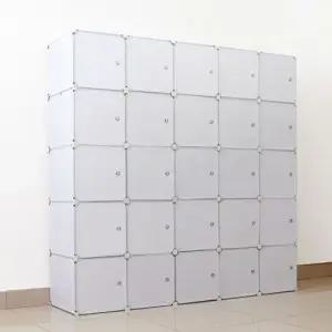 옷수납장 선반 DIY 심플리 183x183cm 화이트 옷장 옷