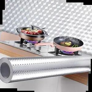 방유기능 렌지 싱크대 기름때 방수 방유 알미늄 시트지1M