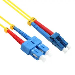 넥시 LC SC 2C SM 광점퍼코드 광케이블 싱글 모드 듀플렉스 DUPLEX 1.5m 3m 5m 10m 점퍼코드 WISENX416