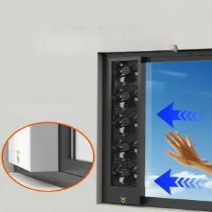 창문형 선풍기 업소용 강력 공업용 화장실 창틀 식당용 환풍기 공기 냉각팬