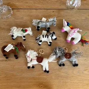 2026 병오년 말 인형키링 핸드메이드 양모펠트