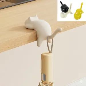 휴대용 고양이 가방걸이 테이블 부착식 홀더 다용도걸이 고양이소품