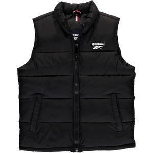 리복 남성 패딩 조끼 - 풀 지퍼 미드웨이트 두꺼운 단열 나시 자켓 아웃도어 퀼트 겨울