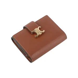 [명품]  10M963GHH 금장 트리옹프 니노 파인 스트랩 반지갑 해외영수증사본 3..