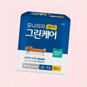 모나리자 그린케어 클린매트 10매 안심 깔개 매트 성인 기저귀 4240708