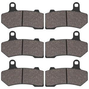 할리 데이비슨 로드 글라이드 2008-2023 로드 킹 2008-2023 스트리트 글라이드 2008-2023 FLHTCU 울트라 클래식 일렉트라 글라이드 2008-2023 V-로드 나이트 로드 스페셜용 앞뒤 브레이크 패드