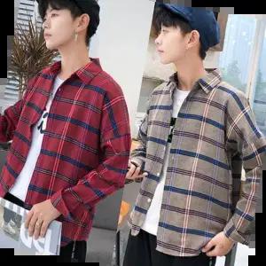 남성셔츠 봄가을 깔끔한 남자셔츠 단정한