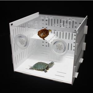 거북이 헤츨링 사육장 격리통 금붕어 리빙박스 놀이터 사각탱크 수조 물고기