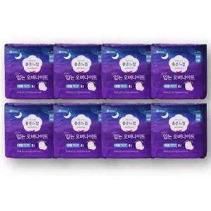 유한킴벌리 좋은느낌 오리지널 입는오버나이트 대형 8매 8팩