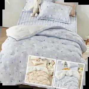 겨울이불 헤이베어 모달 사계절 침대패드SS 베이지핑크