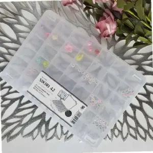 플라스틱 야마다 칸막이 보관함 42구 일본