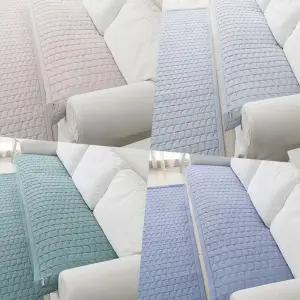 (다올)겨울용 미끄럼방지 쇼파패드 3인용/4인용 국내산 자연발열 고온 워싱