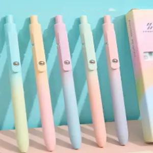 다오완스 젤펜 0.7mm 간호사 볼펜 퀵 드라이 오로라 5개