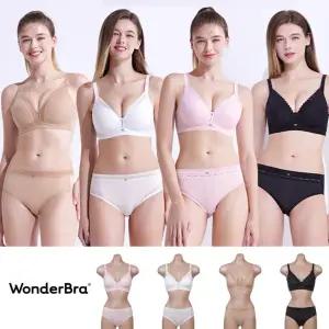 WB166 원더브라 뉴와이어프리 브라팬티 4세트
