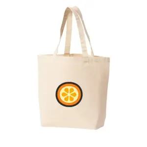 에코백 토트백 오렌지단면 과일 농산물 그림 다양한 사이즈