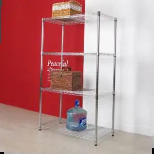 수납 빠띠라인 와이드 메탈랙선반 1200 4단