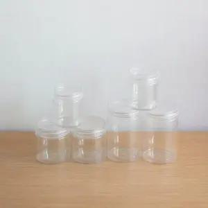 케이스 용기 다용도 3size 투명 원형통 플라스틱 원통