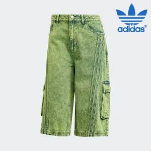 아디다스 여성용 반바지 /s1- JM9285 / DNM CAPRI SHORT 우먼스 아딜레늄 2 데님