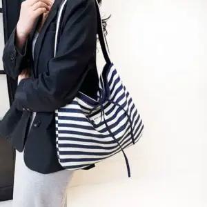 여성 숄더백 편한 보조 스트라이프 에코백 가방 여성토트백 미니백 여성크로스백