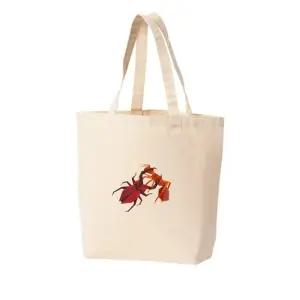 에코백 토트백 곤충 캐릭터 풍뎅이 사슴벌레와 개미의 싸움 그림 다양한 사이즈