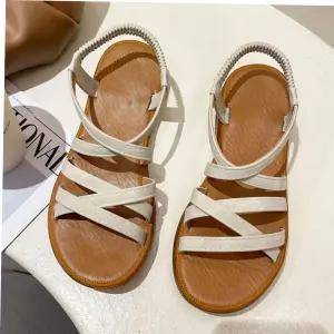 여성통굽샌들 여성 여자 여름 샌틀 통굽 스트랩 발편한 뒷굽밴딩