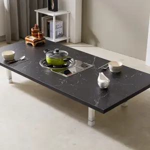 심포니 가정식 불판테이블 대형 접이식 밥상 고기 버너 좌식 6인용 8인용 10인용