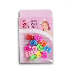 태극 어린이 집게핀 14p 유아 키즈 머리 장식 클립