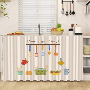 암막천 주방 커튼 캐비닛 커버 방진 책장 찬장 옷장 장식 그늘