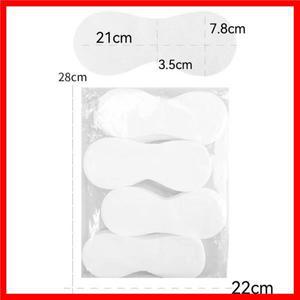 100개 일회용 아이 마스크 DIY 여성 필수품 초박형 아이 페이퍼 천연 코튼 아이 페이퍼 마스크 Do LBHL32