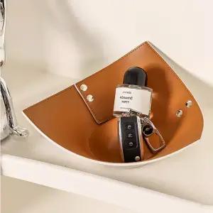 오리가미 벨리코어 레더트레이 브라운