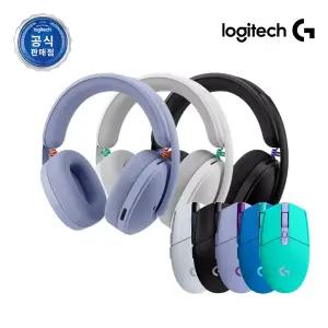 로지텍코리아 공식 G325 무선 게이밍 헤드셋 + G304 무선 마우스 패키지