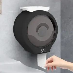 반투명 점보롤케이스 폰거치 벽걸이 점보롤디스펜서 화장지 휴지걸이