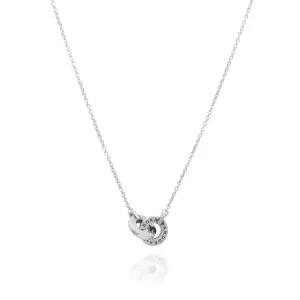 [브랜드 주얼리] 392736C01 시그니처 인터드와인드 파베 실버 목걸이