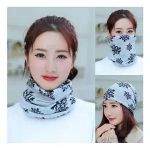 여성 두건 넥워머 목토시 모자 비니 겸용 머리두건 멀티스카프