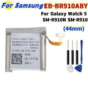 호환 EB-BR910ABY 삼성 갤럭시 Watch5용 410mAh 스마트 워치 배터리 44mm SM-R910N R910 + 무료 도구