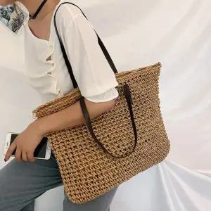 여성숄더백 여름 네트 라탄백 데일리 숄더백