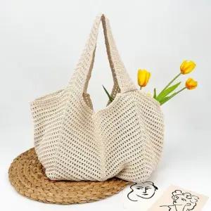 BR151 여성 니트 숄더백 캐주얼 가방 여름 시원한 여자숄더백 여성캐주얼백 여성예쁜가방