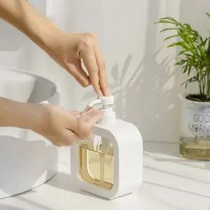 눌러 리필 공병 디스펜서300ml 500ml 일반형 세제통 디스펜서 세제통 샴푸통