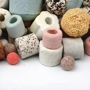 100g 15 가지 유형 수족관 바이오 볼 생화학 필터 미디어 액세서리 물고기 탱크 효과적