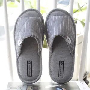 남자 여성 실내 슬리퍼 학교 선생님 실내화 방슬리퍼 스트라이프슬리퍼