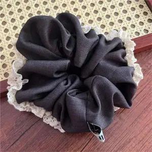 [골드스마일]부드러운 편안함의 헤어 타이 2개 세트 곱창밴드 머리끈