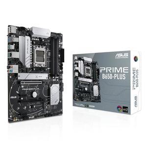 ASUS Prime B650-Plus AMD AM5 ATX 마더보드(DDR5, PCIe 5.0 M.2 지원, 2.5Gb 이더넷, 디스플레이포트, HDMI, SATA 6Gbps, USB 3.2 2세대 타입-C, 전면 3.2세대 1세대 BIOS 플래시백, 아루아 동기화)