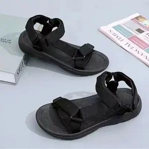 샌들 여름 가벼운 데일리 찍찍이 남자 편한 스트랩