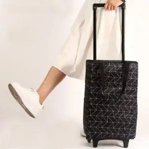 [골드스마일]위드굿 접이식 쇼핑카트 보온보냉 블랙패턴