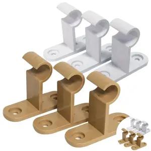 브라운브라켓 라이프 커튼브라켓 15mm 3P k-346 (선택) 커텐 커튼