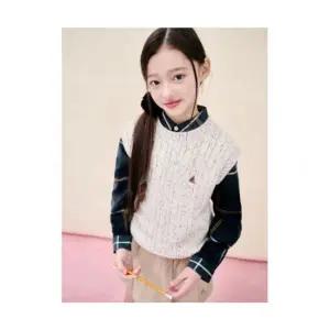 매장정품 빈폴 BEANPOLE KIDS 클래식 기본형 케이블 베스트 베이지 (BI5X51U03A) BI5X51U03A 569353